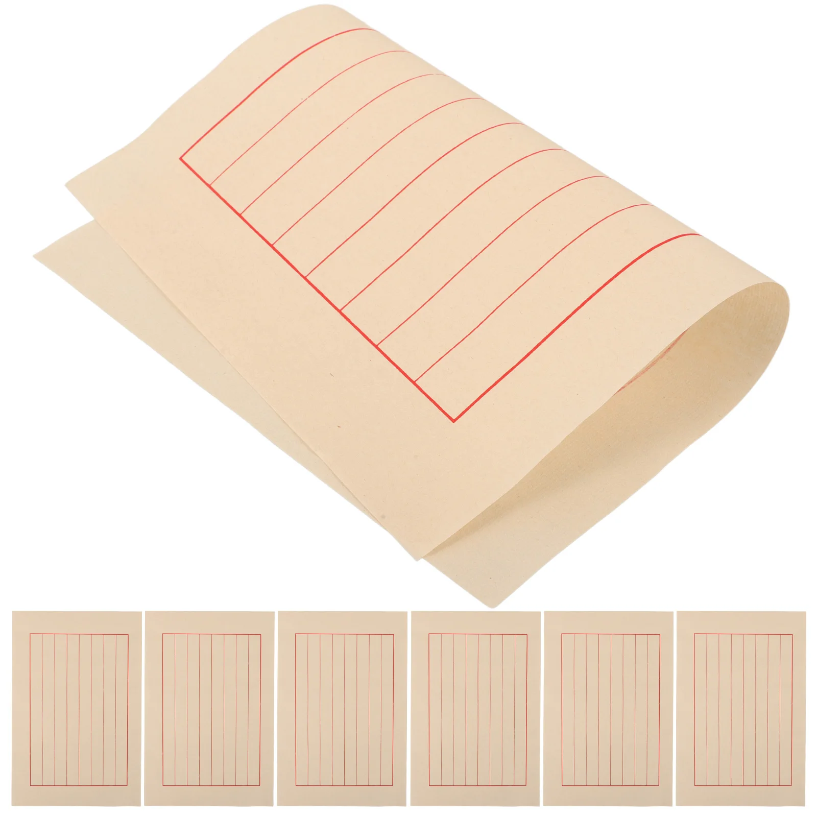 

50 Sheets Rice Paper Calligraphy Writing for Organic Chinese Practical Xuan