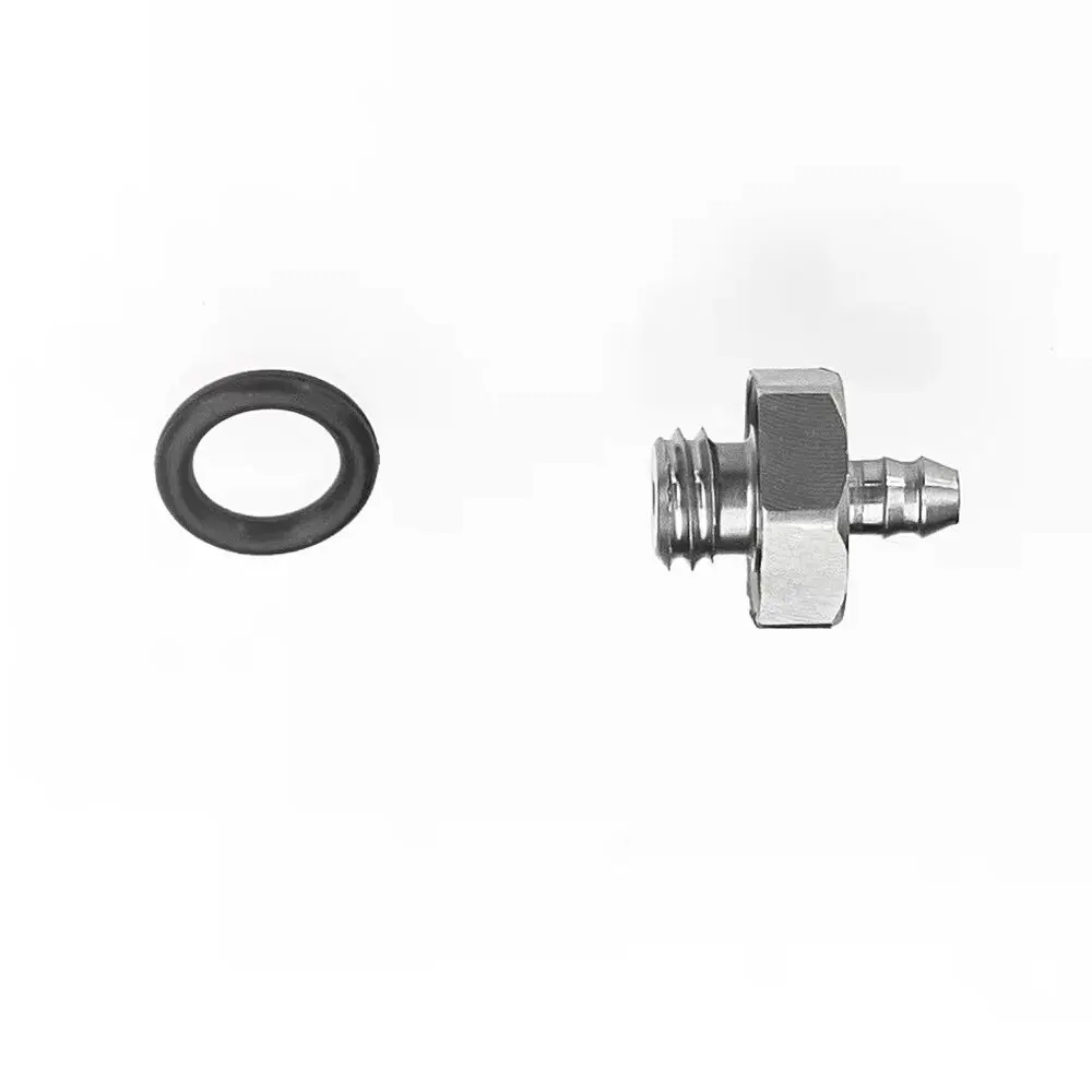 LESU Y-1544-A Metal Stainless Steel Precision Straight Through m3 Nozzle Parts Suitable For Nylon 2*1mm Size Hydraulic Oil Pipe