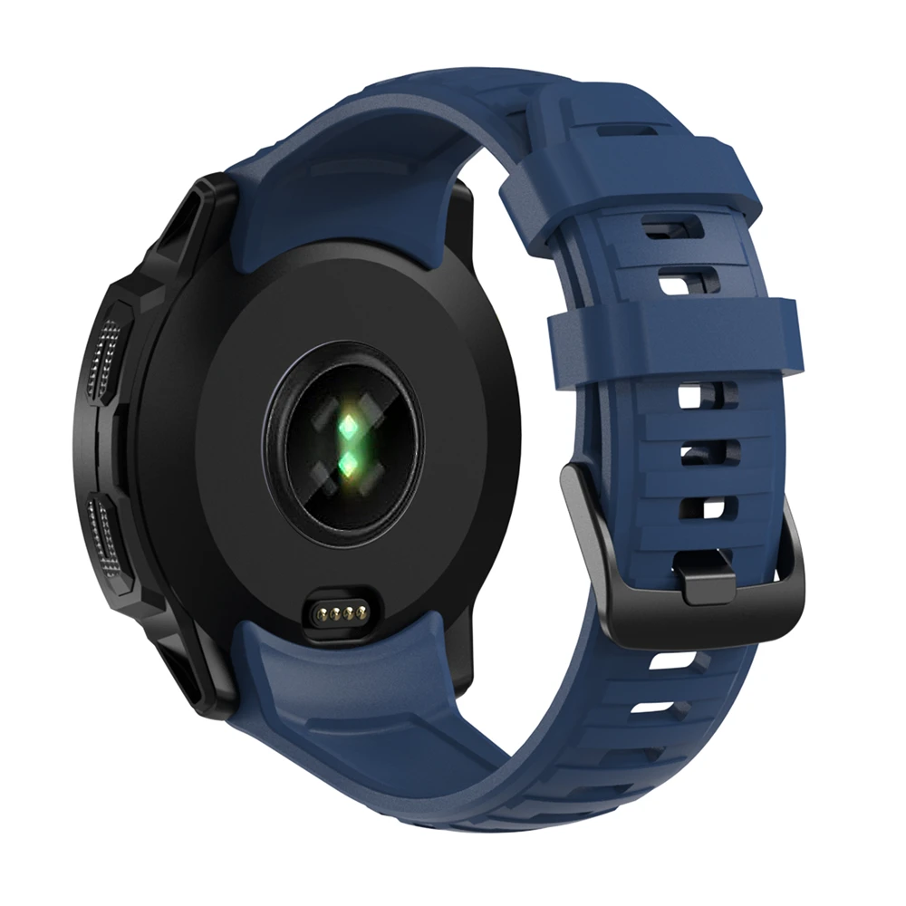 Garmin-オリジナルの通気性スポーツウォッチ用シリコンストラップ,インテリジェントスポーツウォッチ用のオリジナル26mm