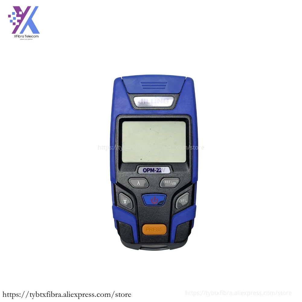 

JILONG OPM-22 Optical Power Meter with Built-In LED and 7 Wavelengths Tester -70 to +10 dBm 10 Mw VFL
