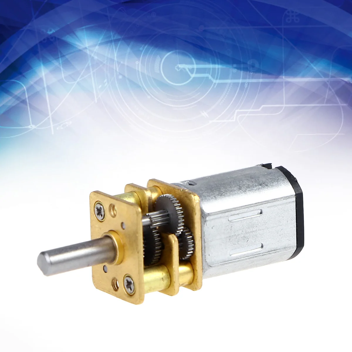 عزم الدوران المنخفض تيار مستمر صندوق التروس الضوضاء 6 فولت تيار مستمر محرك تخفيض التروس لمحرك مشاريع أتمتة الروبوتات #4