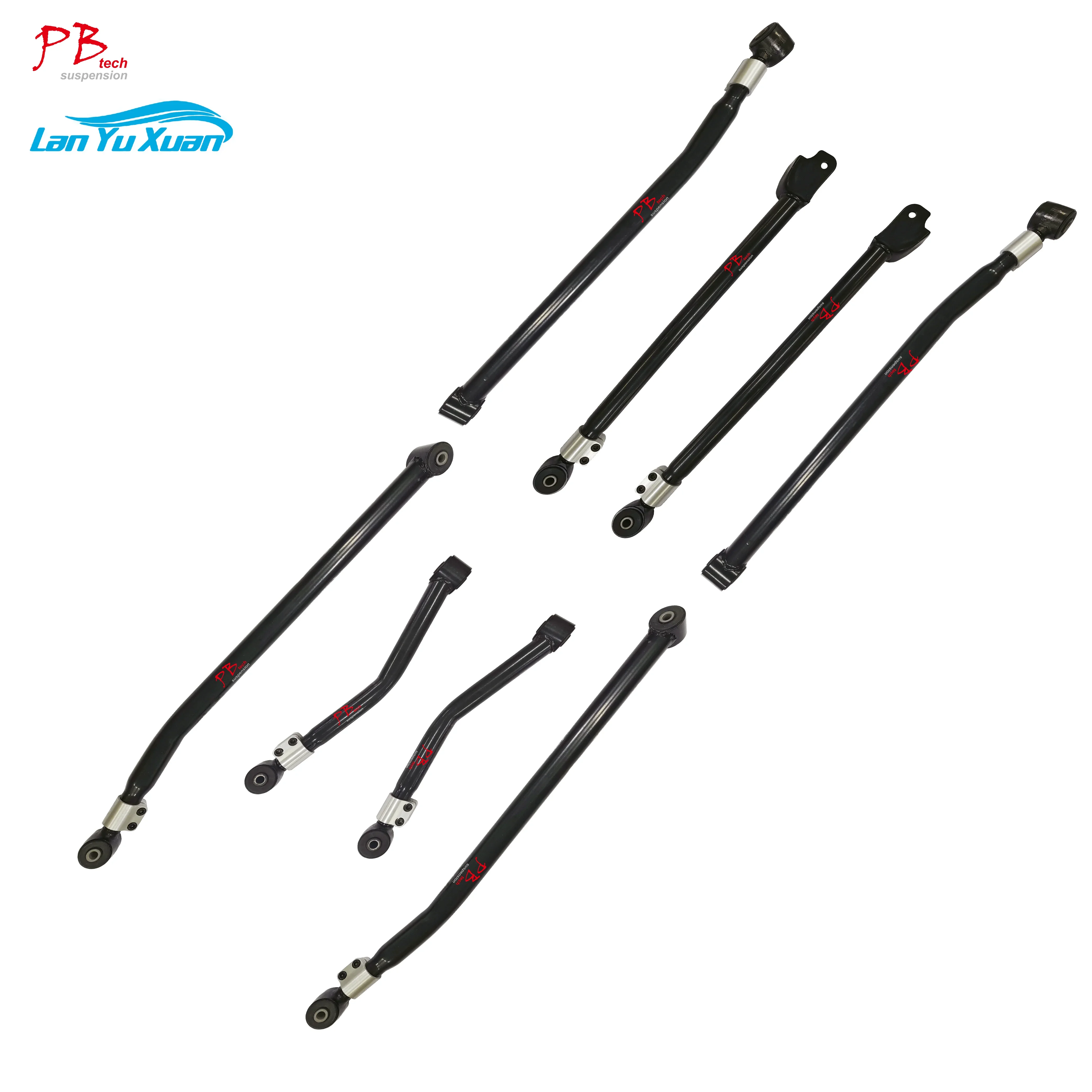For 2007-2018 Jeep Wrangler JK 4-6'' Adjustable 8-Arm Sport Control Long Arm Lift Kits Suspension Parts Arms Factory Price
