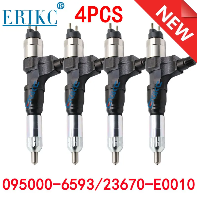 

Auto Diesel Engine Injection Nozzle 095000-6593 for Hino J08 Common Rail Fuel Pump Injector Assy 23670-E0010 095000-6594