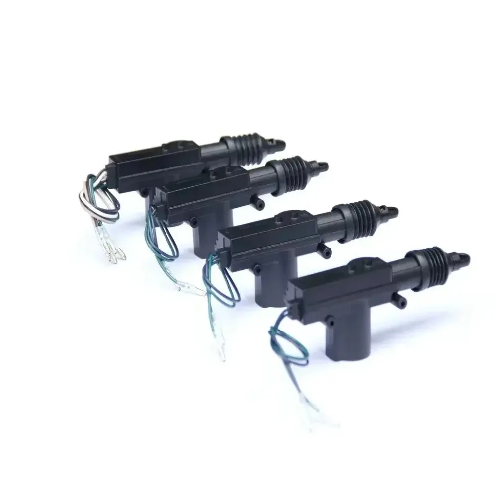 12V Universal Car Central Control Lock with 4 Door Lock Actuators Remote Control Keyless Entry System SMT Locate Parking