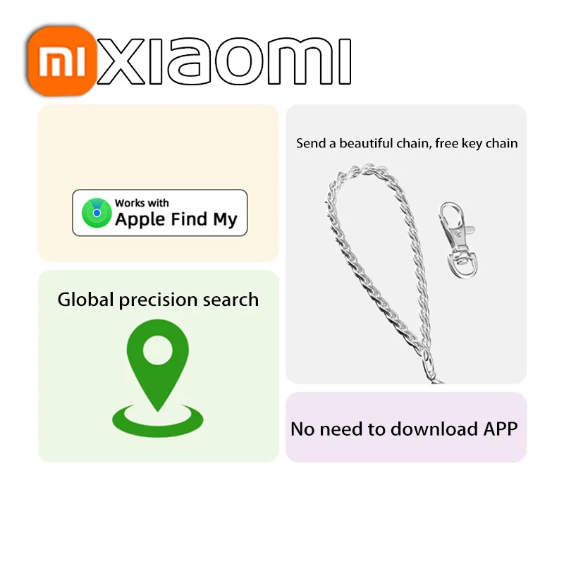 XIAOMI Mini Smart Tracker Kids Pet Wallet GPS Location Tracker Anti-lost Device Pocket watch necklace Portable Tracking Locator