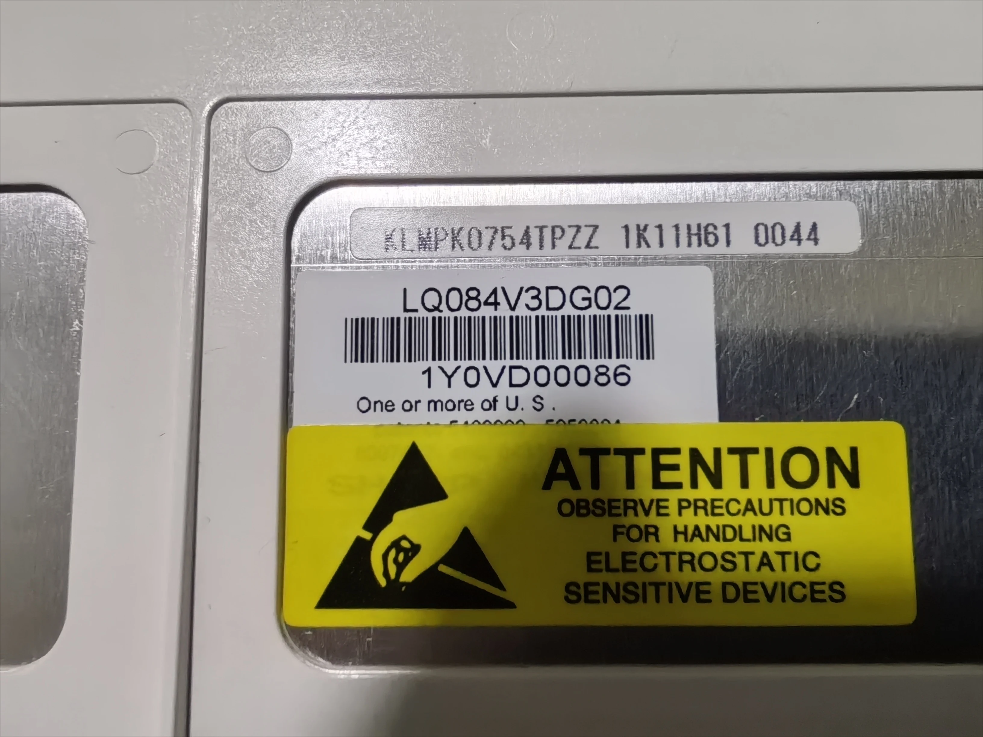Original LQ084V3DG02 8.4-inch industrial screen, tested in stock LQ084V3DG01 LQ084V3DG03