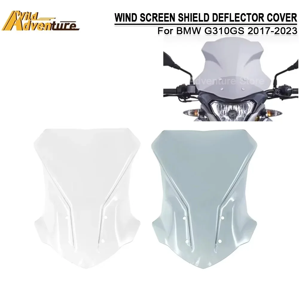 Motorrad Sport Windschutzscheibe Windschutz Visier Viser Für BMW G310 G 310 GS 2017-2021 2022 2023 Wind Bildschirm schild Deflektor Abdeckung