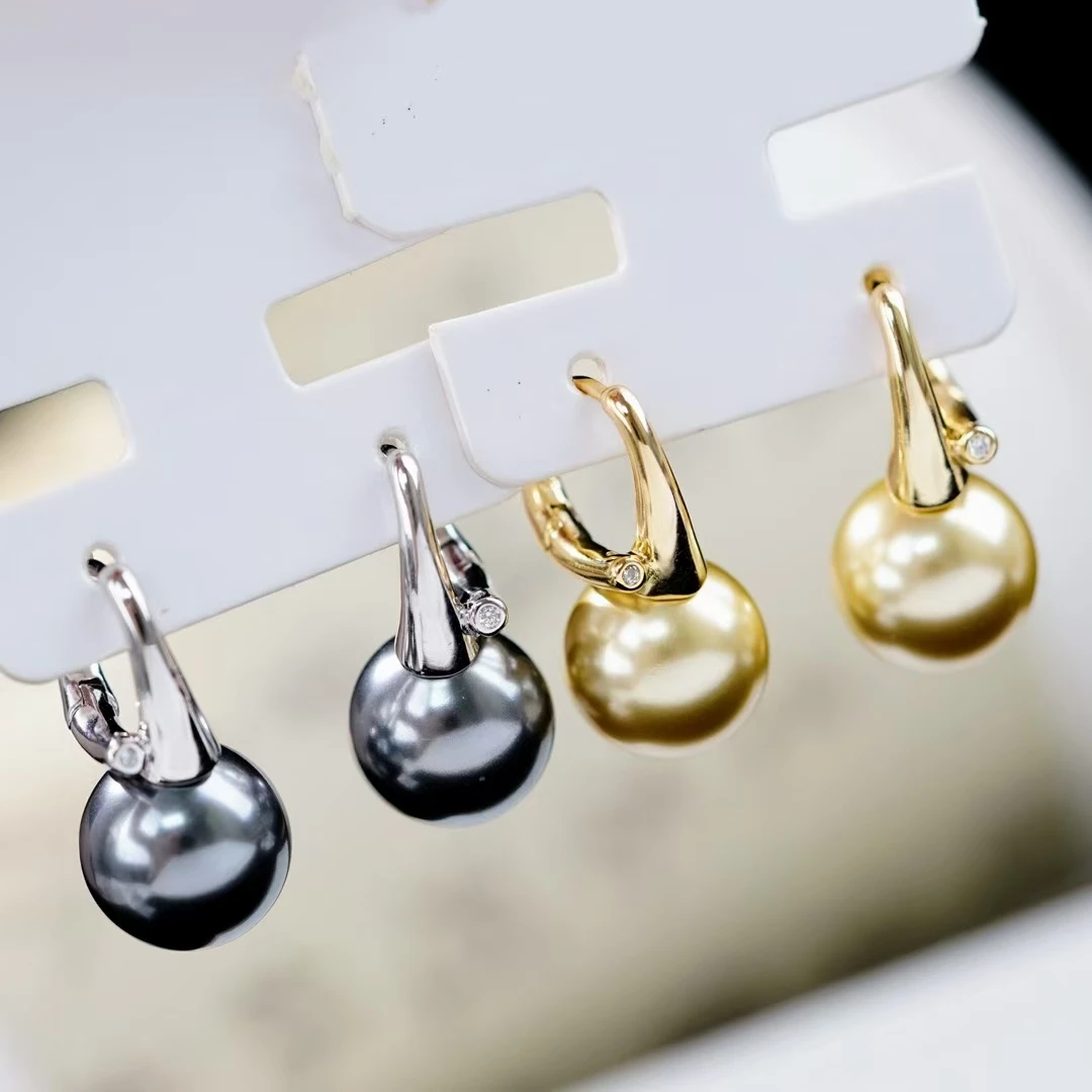 

Серьги из стерлингового серебра 925 пробы, базовые крепления, крепления для ювелирных изделий, фурнитура, женские аксессуары для жемчуга 10-11 мм