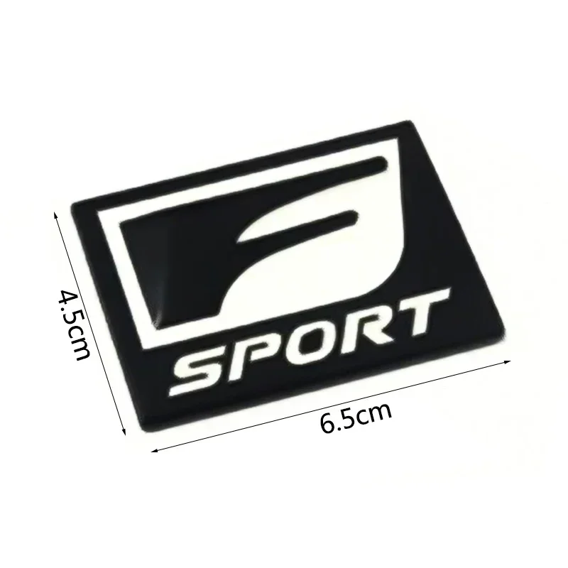 3D ABS Metal Badge Decal Rear Trunk Emblem Sticker for F Sport Lexus IS ISF GS RX RX350 ES IS250 ES350 LX570 CT200 Car Stickers