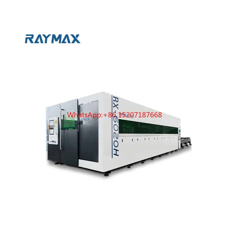 RAYMAX 2024 Manufacturer 8kw fiber Light cutting machine iron brass carbon steel metal 35mm cutting