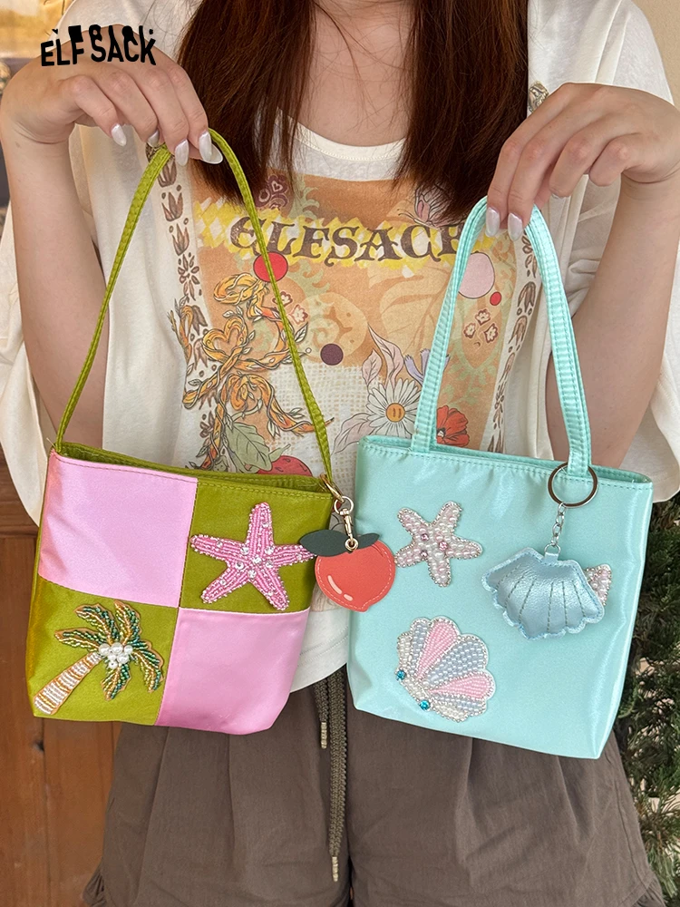 sac-sous-le-bras-elfsack-Ete-2026-pour-femme-style-contraste-color-block-sac-a-carreaux-tendance-et-au-design-unique