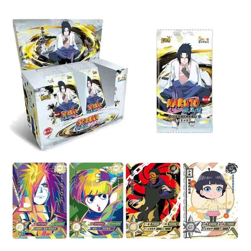 Wholesales Naruto Collection Cards Kayou Naruto Chapter Of Lin All Chapters Chapter Of Formation Fighting Anime Playing Cards