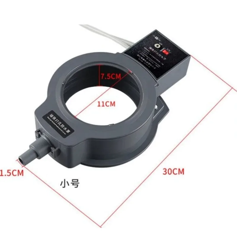 Drill hole with water drill,waterproof cover,vacuum suction cup ,no need to fix,air conditioning range hood,water cover,device