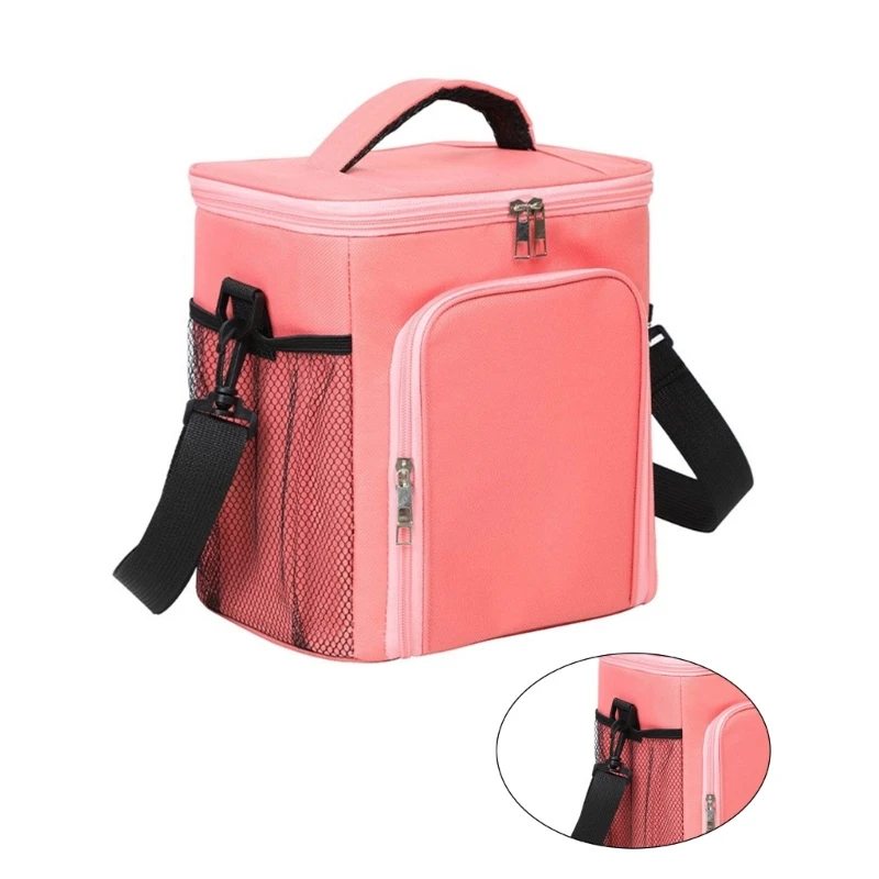 Portable Thermal Lunch Bag Insulated Storage for Office and Outdoor Activities