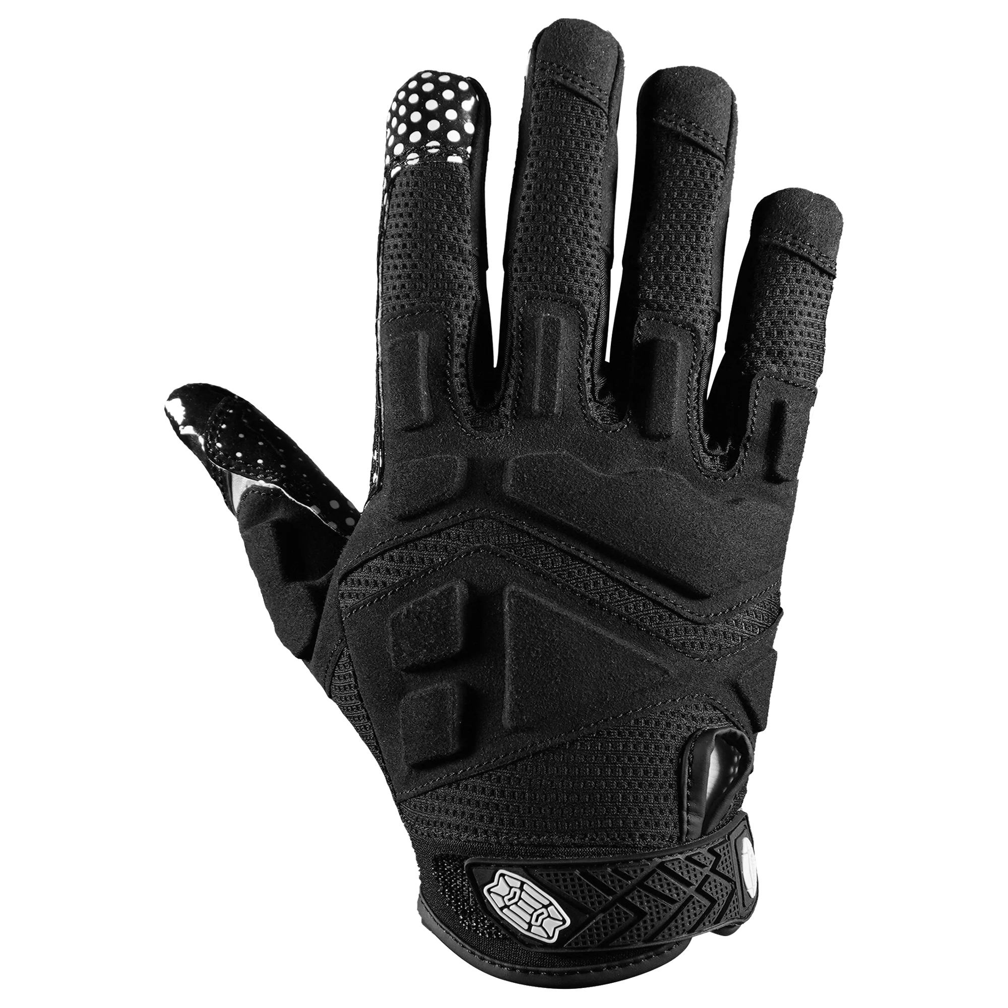 Seibertron-guantes de fútbol para hombre, accesorio con relleno de Gel 2,0 patentado, antiimpacto, ultraadherente, receptor para deportes de fútbol