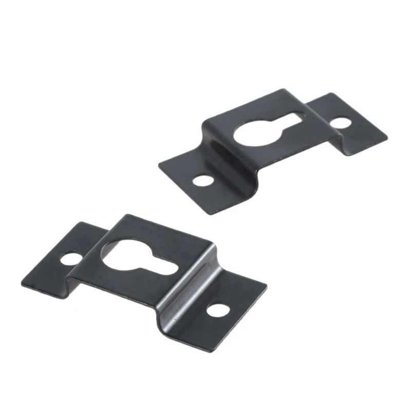 1pair Speaker Wall Mount Hook for Surround Speakers Secure and Durability Metal Design for Space Saving Music Equipment