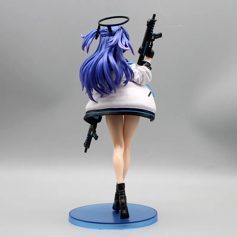 24cm Niebieskie Archiwum Hayase Yuka Figurki Anime Modele Gry Gk Statuetka Kreskówka Dziewczyna Modele Kolekcjonerskie Zabawki Śliczna Ozdoba Lalka Prezenty