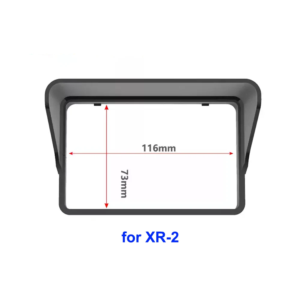 Anti-Glare Sun Shade Visor Screen Cover Hood for Chigee XR2 XR-2 4.3-inch Motocycling GPS Accessories