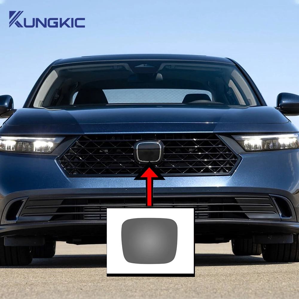 

For Honda Accord 2023-2025 Car Front on Emblem Pre Cut Dark Smoked tpu PPF Protection Film Anti-scratch Exterior Accessories