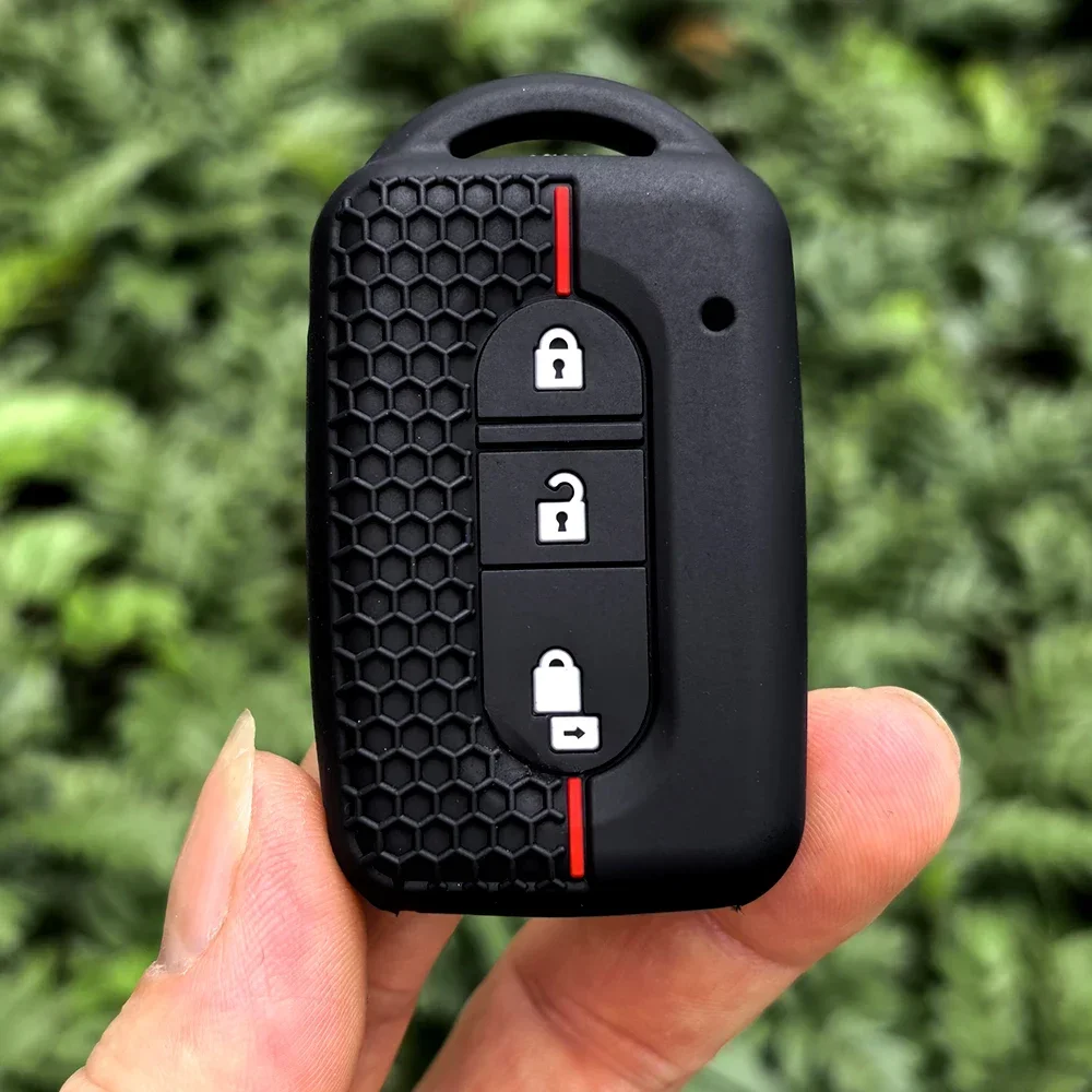 High Quality Leather Key Case Cover Shell Holder Keychain For Nissan Tiida NV200 Pathfinder R51 Qashqai G10 Car Accessories