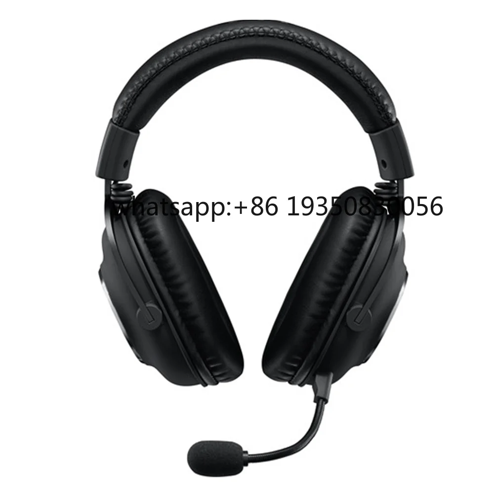 G Pro X Wired Headphone 7.1 Surround Game Headset GPROX Headset Black Plastic 6mm Walkie Talkie Headphone 1.5m