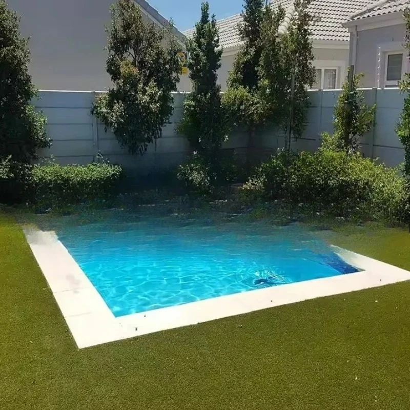 Family Courtyard Countercurrent Surfing Pool Gym Household Large Heated Outdoor Infinity Fiberglass Swimming Pool
