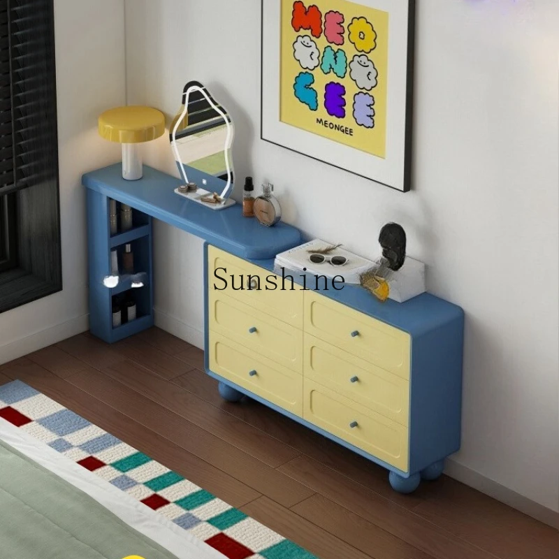 

Bedroom modern simple bedside chest dresser storage cabinet 30cm