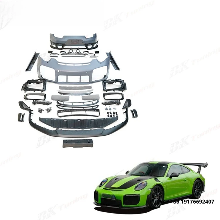 

BK Tuning 911 Carrera Upgrade GT2RS Style Full Body Modified Parts PP Plastic Bodykit for ’Porsche 911 991.2 GT2 RS Body Kits