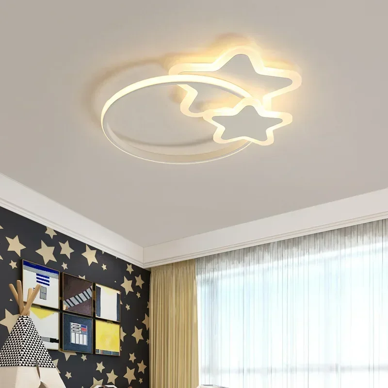 Lámpara de techo LED moderna para niños, dormitorio, sala de estar, comedor, estudio, pasillo, decoración interior del hogar, accesorio de iluminación Lustre