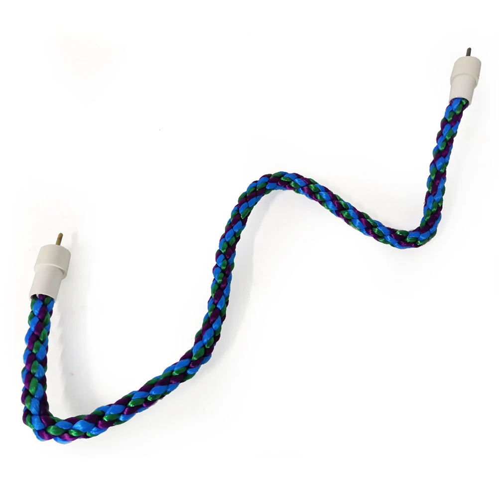 

Parrot Climbing Rope Bird Toys for Parakeets Calopsita Cockatiels Pet Accessories Bright Colors Cotton Rope Durable Safe