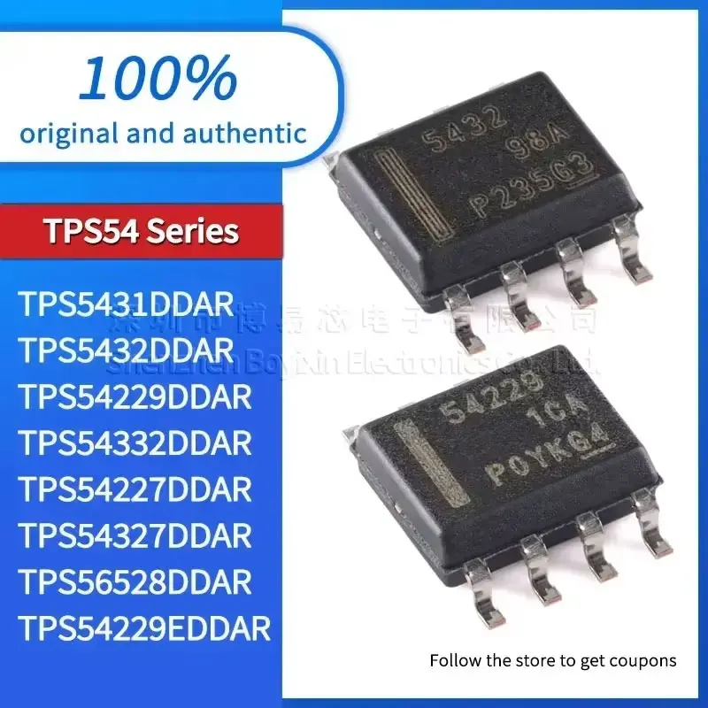 

1pcs NEW TPS5431DDAR TPS5432DDAR TPS54229DDAR TPS54332DDAR TPS54227DDAR Standard quality TPS54327DDAR TPS56528DDAR TPS54229EDDAR