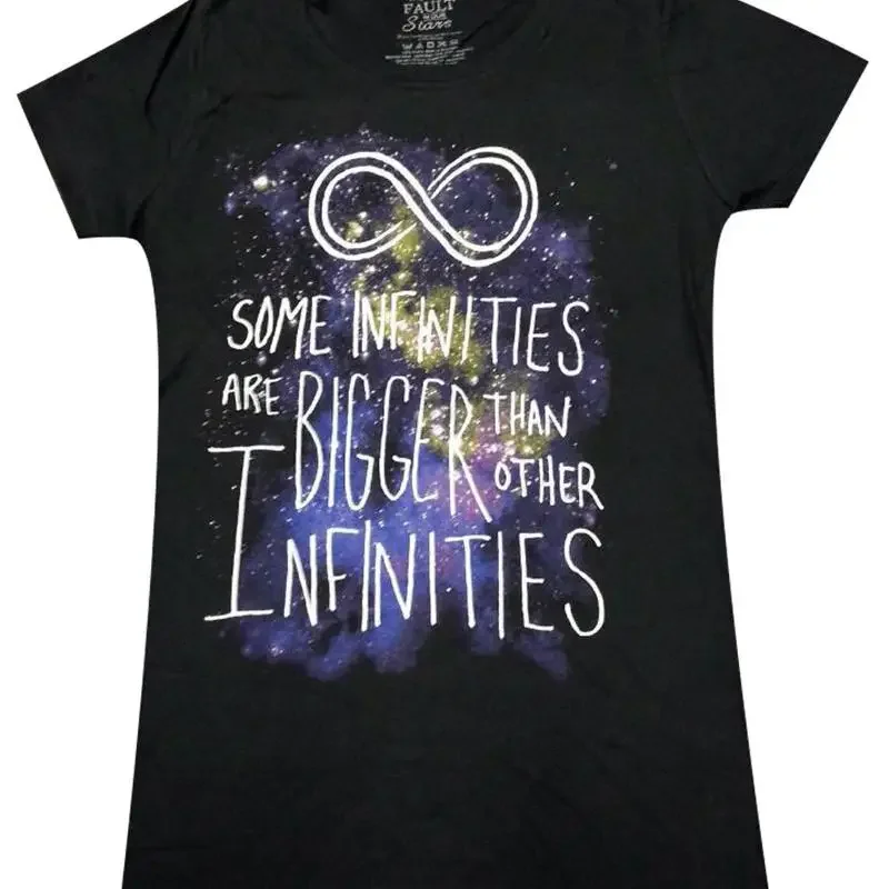 Official The Fault In Our Stars - Some Infinities Juniors T-Shirt - John Green