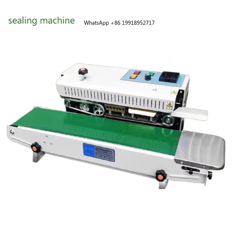 FR-900 Sealing Machine Fully Automatic Film Machine Continuous Sealing Machine Aluminum Foil Food Plastic Bag Ma
