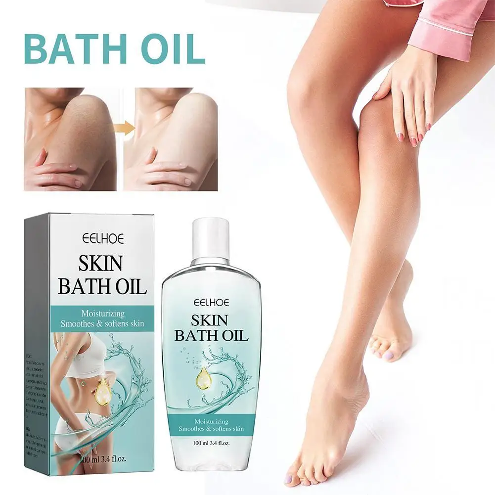 Bath Oil Gently Cleans And Repairs The Skin Moisturizes Lubricates The Dryness Prevention Gentle Exfoliation Skin Fine and Silky