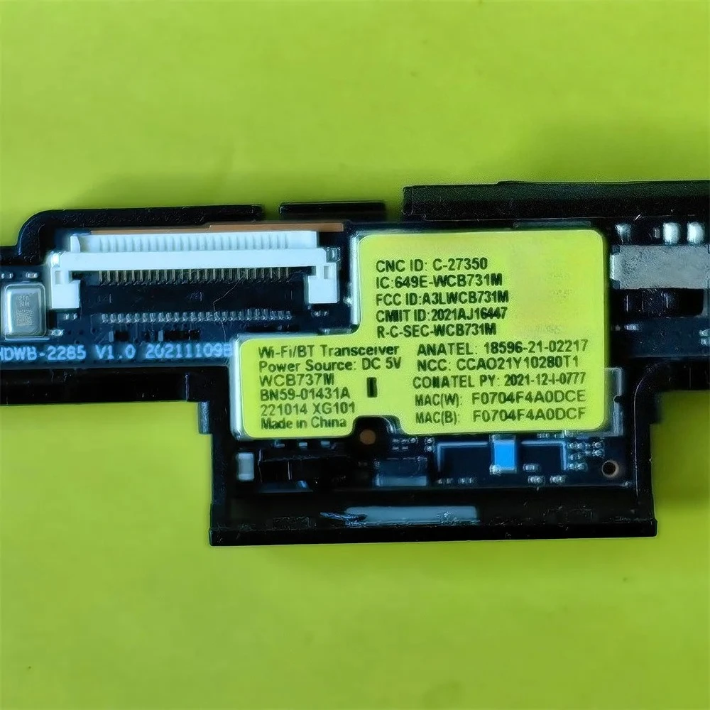 Wi-Fiモジュール BN59-01431A WIFI/BT Transceiver 649E-WCB731M hdwb-2285 V1.0