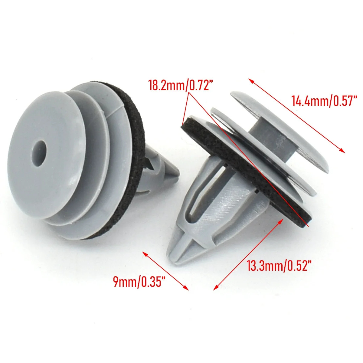 10/20/30pcs for BMW E88 F45 E36 E46 E90 E91 F32 F33 F82 E60 E61 X1 51418224781Car Door Panel Card Trim Cover Fixing Clips Gadget