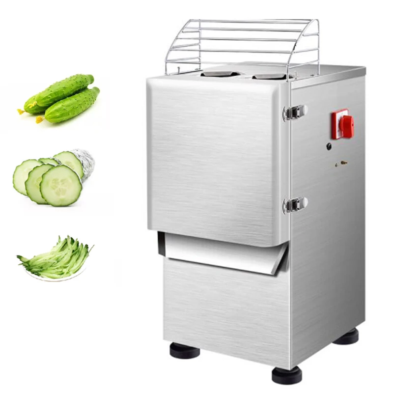 

Commercial Electric Vegetable Slicer Machine Potato Carrot Ginger Cutter Stainless Steel Vegetable Shredding / Slicer Machine