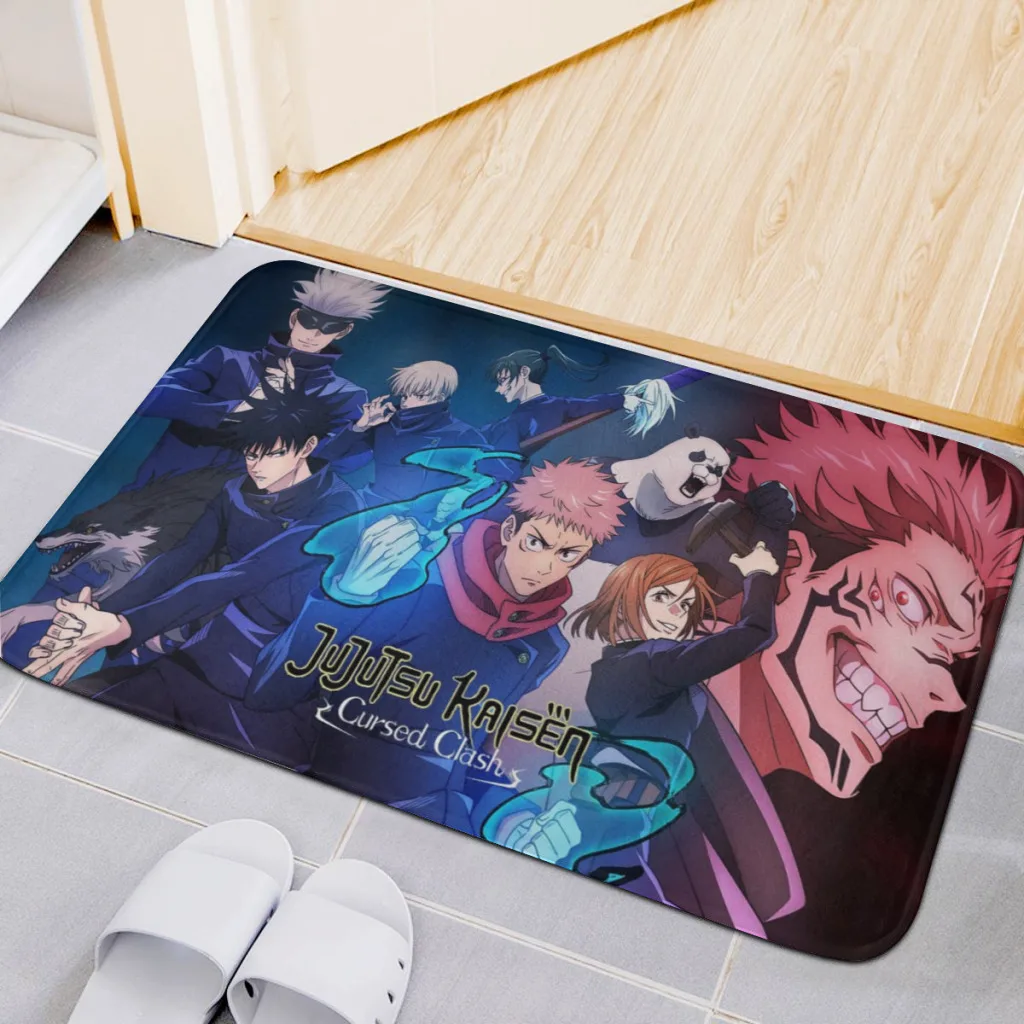 

Jujutsu Kaisen Room Rug Carpet Flannel Interior Home Decorations Dressing