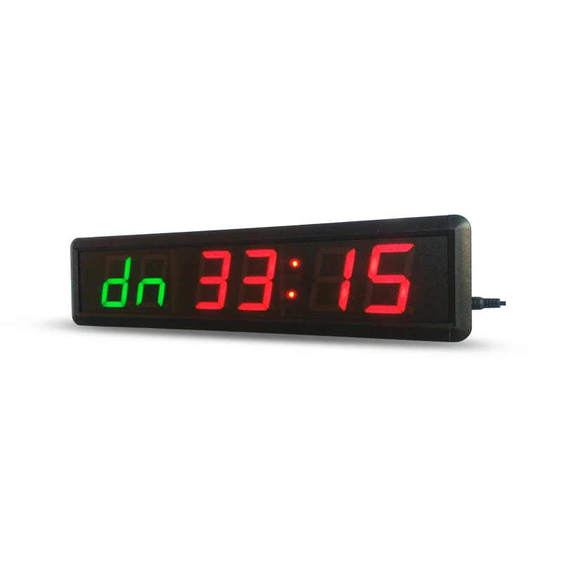 Hong Hao Electronic Remote Control LED Countdown Stopwatch Sport Race Timing Interval Timer with Lights