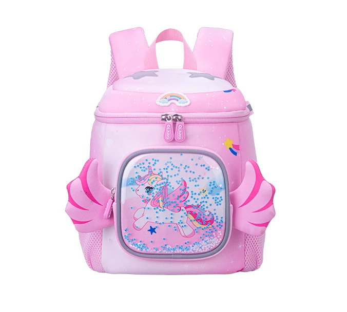 2024 new design neoprene unicorn school backpack for girls unicorn backpack with unicorn graphics backpack