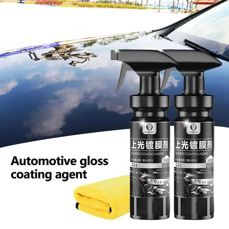 

500ml Car Refurbishment Spray Deep Cleaning Car Interior Repair Spray Long Lasting Shine And Protection Car Spray For Most Cars