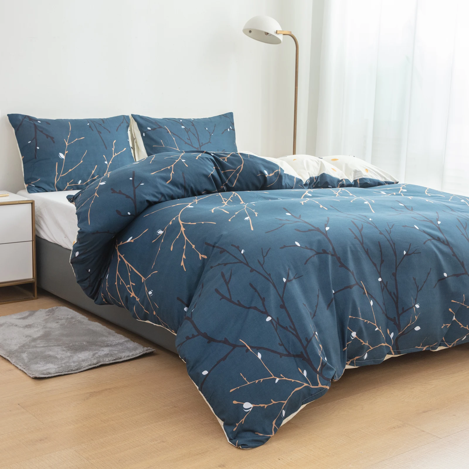 2 kussenslopen + 1 dekbedovert - Duvet Cover Sets With Zipper recensie en prijs