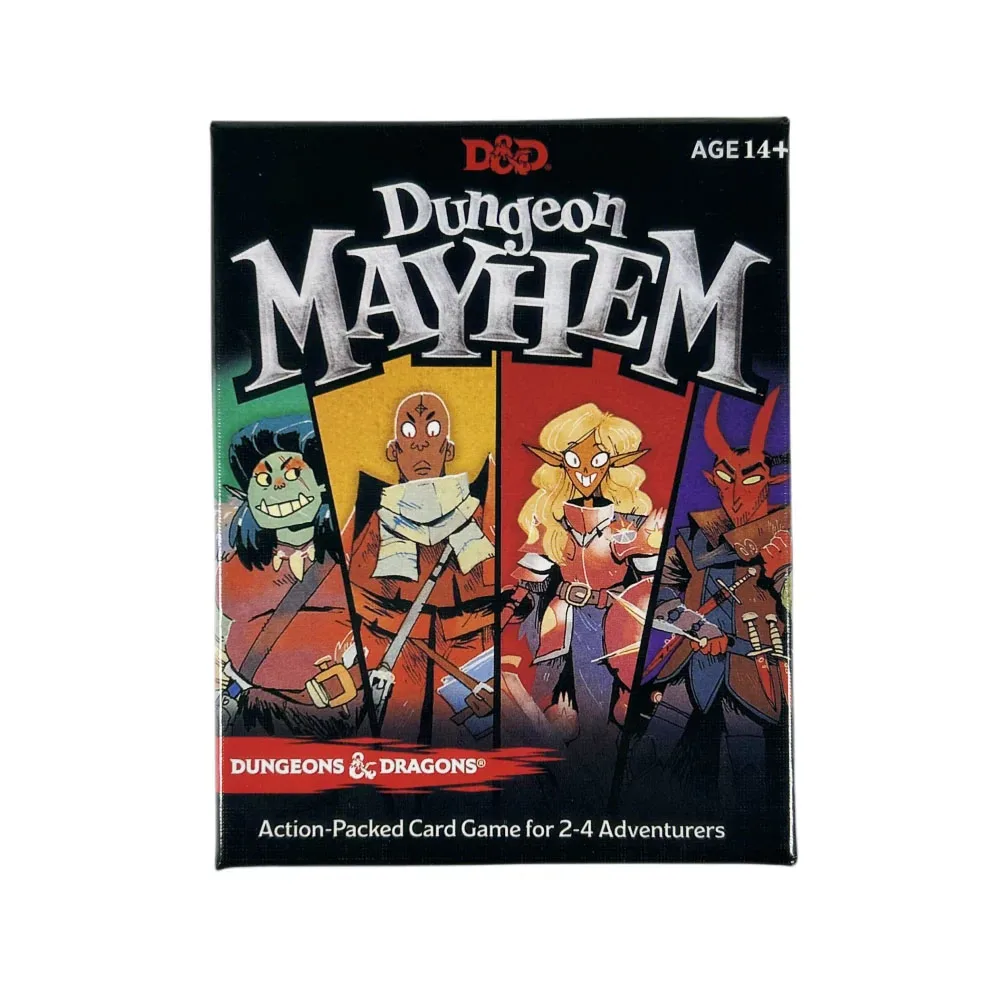 لعبة لوحة ممتعة للعائلة، لعبة بطاقات لعب الزنزانة الفوضى، لعبة بطاقات عائلية للحفلات #3