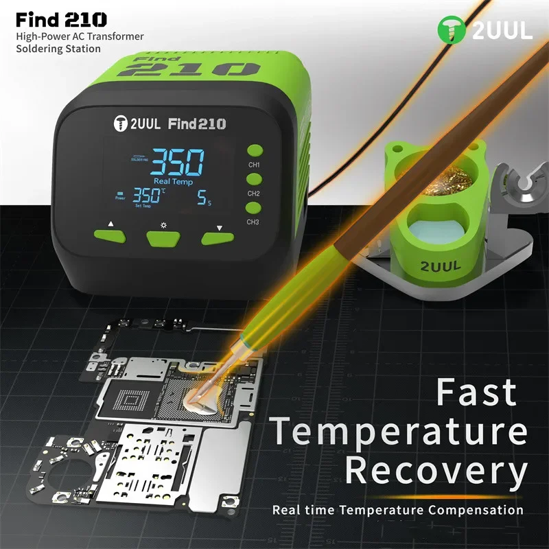 휴대폰용 급속 가열 납땜 스테이션, 2S, FD01 FIND210 마더보드, BGA CPU 회로 기판 용접 수리 도구