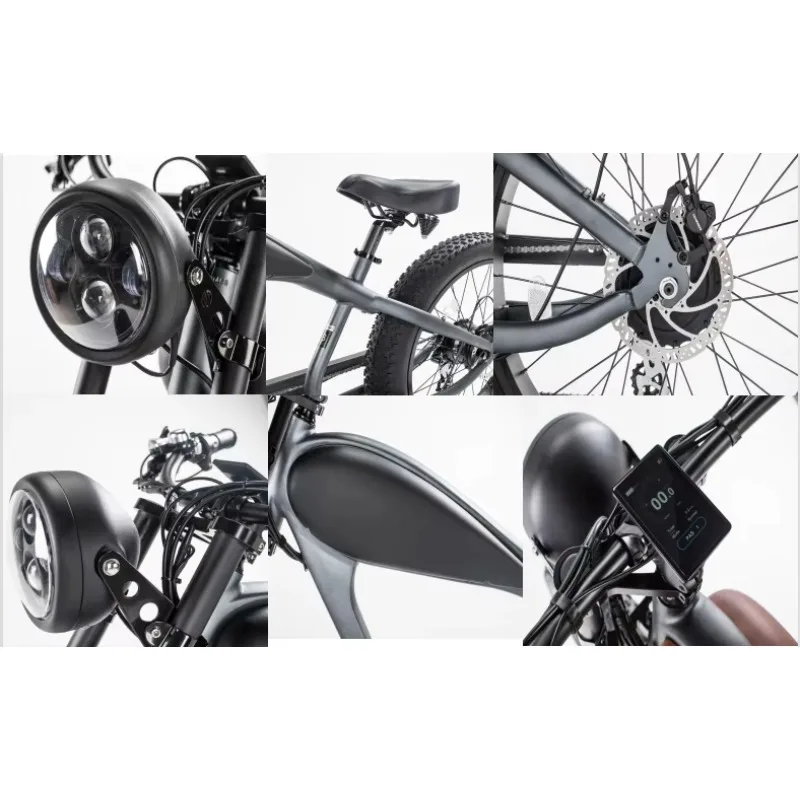 Adult Ebike with UL Certified Battery 17.5Ah Removable Lithium Pack 32km/h Speed 150kg Payload Electric Bike