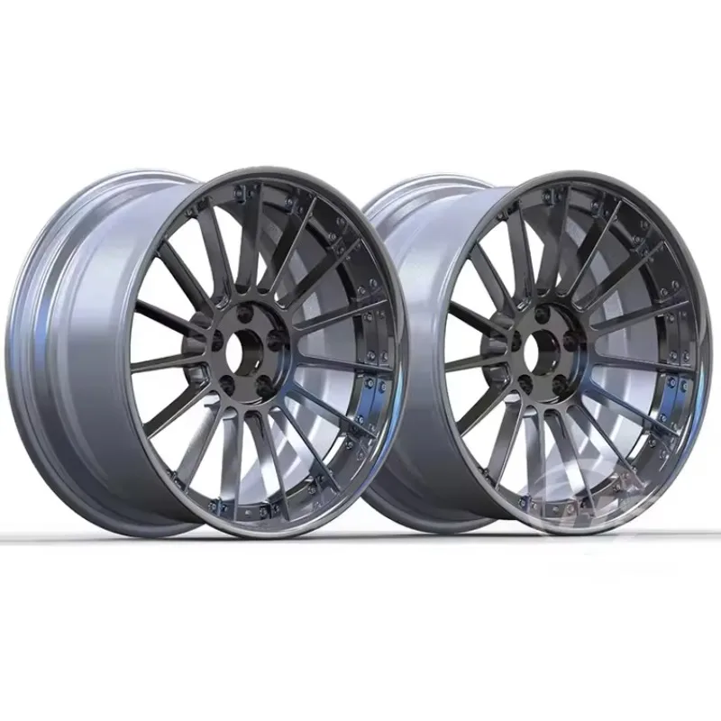 

2-Piece Custom Muti-spoke Racing Forged Wheels Rims Forged 5X120 5X112 for BMW 3/4/5Series E90 E91 E92 F30 G80 G20 G21 G28