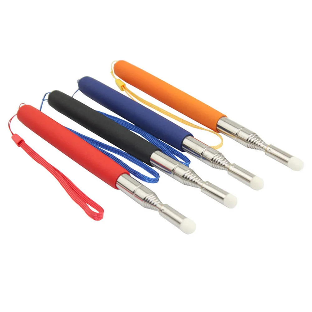 Puntero telescópico de fácil transporte, tienda perfecta para profesionales, administradores, habla, información clave de explicación, 3 uds.