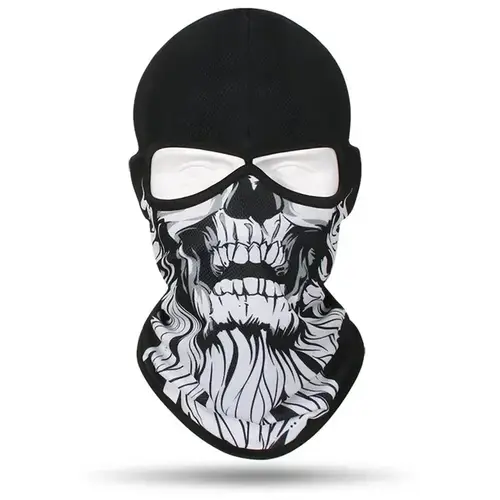 2 Holes Balaclava Skull Full Face Mask Unisex Head Cover Motorcycle Mask Cycling Headgear Hat MTB Bike Bicycle Helmet Liner Caps - Image 16