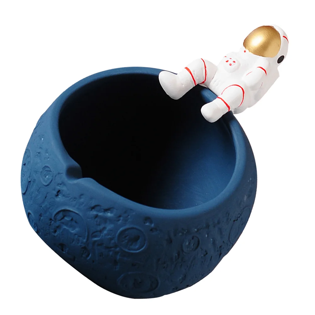 Spaceman Bowl Key Astronaut Candy Serving Tray Jewelry Decor Storagedecorative Display Box Table Desktop Organizer Dish Ceramic