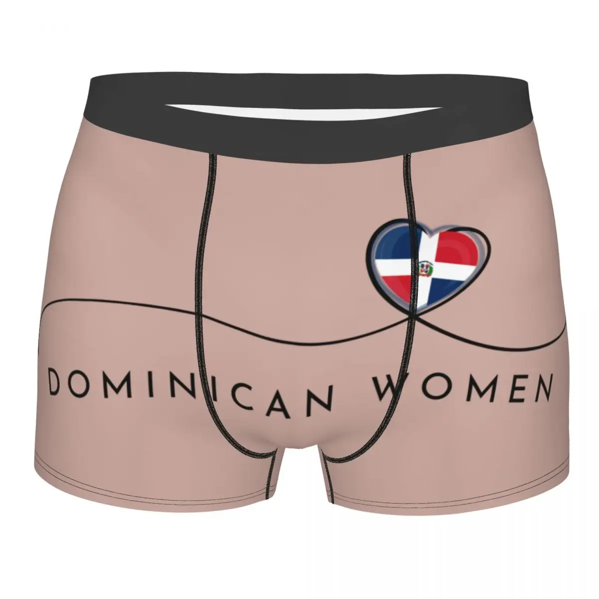 Custom Dominican Women Boxers Shorts Mens Briefs Underwear Novelty Underpants